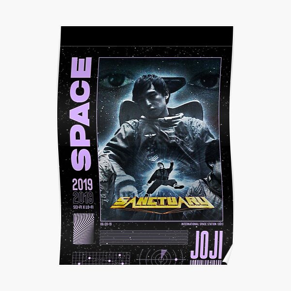 JOJI ™ Sanctuary Space Graphic Poster RB3006 product Offical Joji Merch