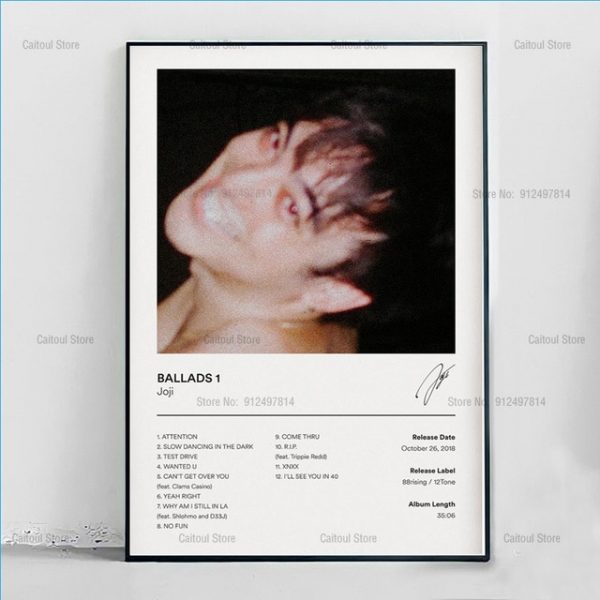 C004 Joji Music Album Nectar Cover Poster Ballads 1 Canvas Painting Posters And Prints Wall Picture 2.jpg 640x640 2 - Official Joji™ Store