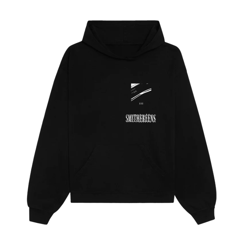 SMITHEREENS Black Pullover Hoodie 1 - Fans Joji™ Store